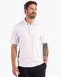 Forge Recycled Fine Line Stripe Four-Way Stretch Men's Polo — view 27