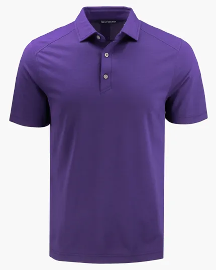 Advantage Refresh Recycled Cotton-Blend Pique Men's Polo — view 4