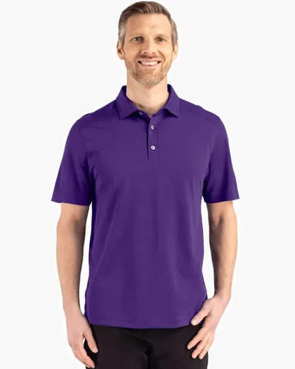 Advantage Refresh Recycled Cotton-Blend Pique Men's Polo — view 25