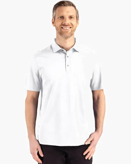 Advantage Refresh Recycled Cotton-Blend Pique Men's Polo — view 30
