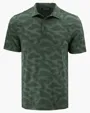 Coastline Recycled Double Peached Camo Print Men's Polo — view 13