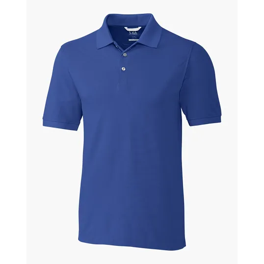 Advantage Recycled Cotton-Blend Pique Mens Polo — view 24