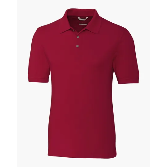 Advantage Recycled Cotton-Blend Pique Mens Polo — view 30