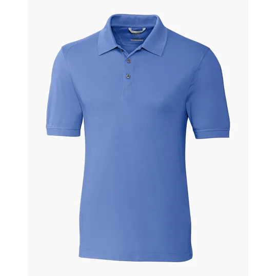 Advantage Recycled Cotton-Blend Pique Mens Polo — view 38
