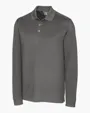 Advantage Recycled Cotton-Blend Pique Long Sleeve Polo — view 4
