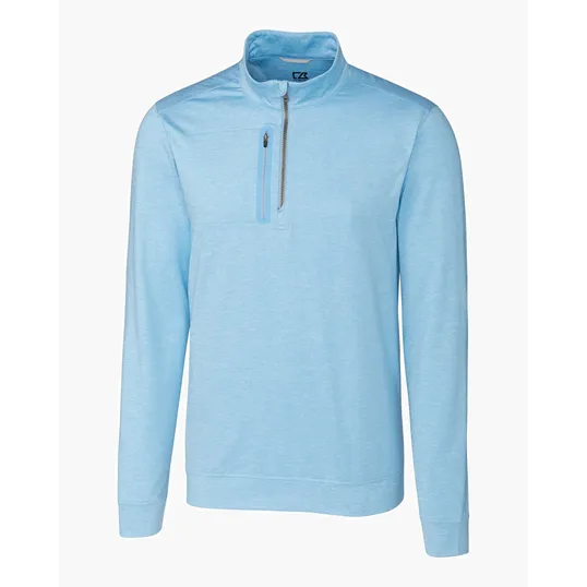 Stealth Heathered Men's Quarter Zip — view 10