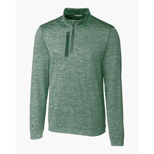Stealth Heathered Men's Quarter Zip — view 14