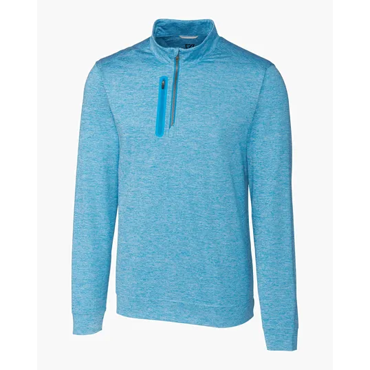 Stealth Heathered Men's Quarter Zip — view 16