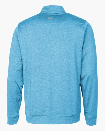 Stealth Heathered Men's Quarter Zip — view 28