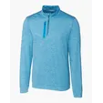 Stealth Heathered Men's Quarter Zip — view 16