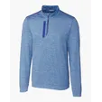 Stealth Heathered Men's Quarter Zip — view 17