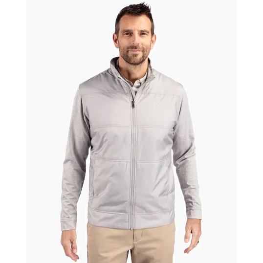 Stealth Recycled Hybrid Quilted Men's Windbreaker Jacket