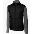 Stealth Recycled Hybrid Quilted Men's Windbreaker Jacket — view 5