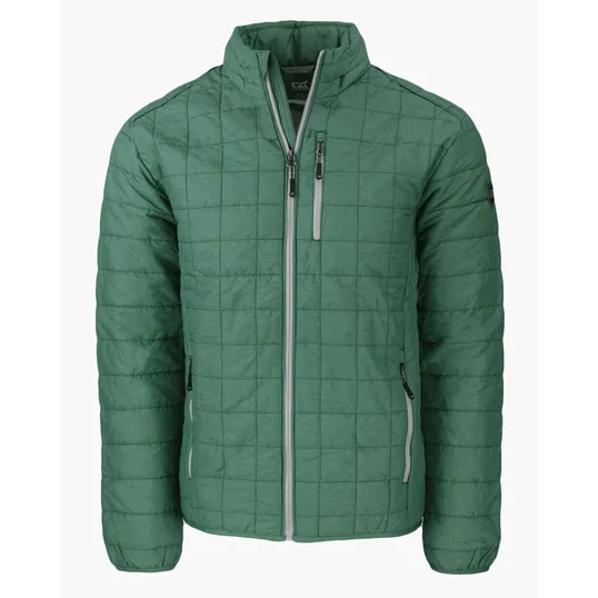Rainier Recycled Insulated Puffer Jacket, Full Zip — view 10
