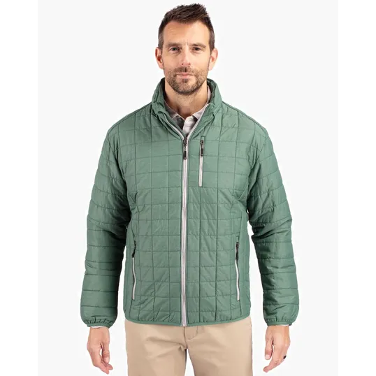 Rainier Recycled Insulated Puffer Jacket, Full Zip