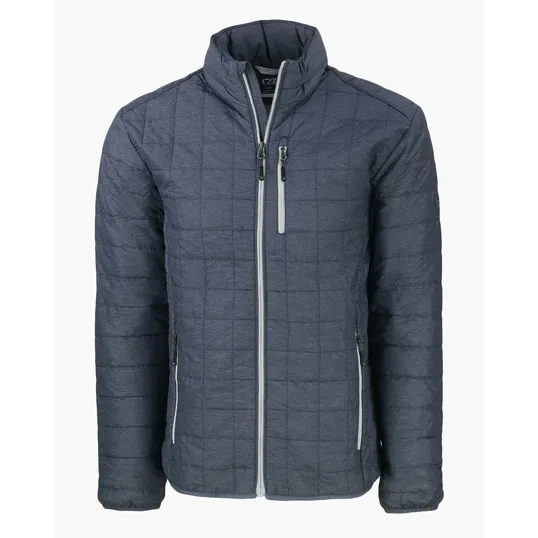 Rainier Recycled Insulated Puffer Jacket, Full Zip — view 11