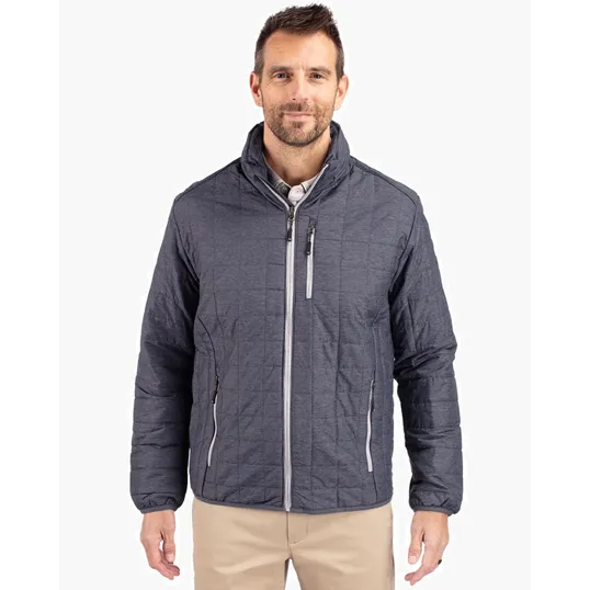 Rainier Recycled Insulated Puffer Jacket, Full Zip — view 2