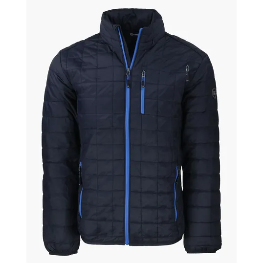 Rainier Recycled Insulated Puffer Jacket, Full Zip — view 13