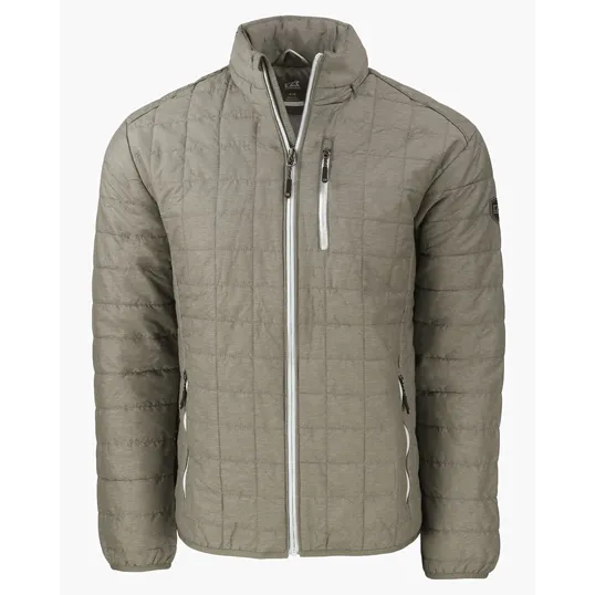 Rainier Recycled Insulated Puffer Jacket, Full Zip — view 17