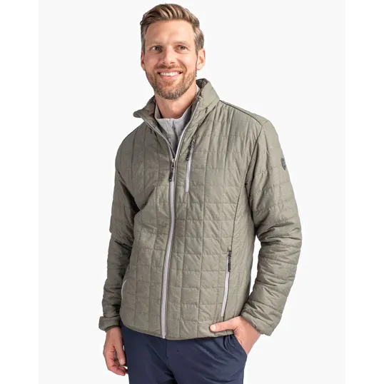 Rainier Recycled Insulated Puffer Jacket, Full Zip — view 40