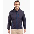 Rainier Recycled Insulated Puffer Jacket, Full Zip — view 4