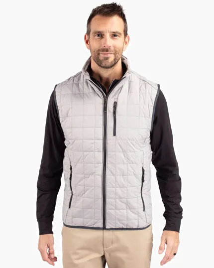 Rainier Recycled Insulated Puffer Full Zip Vest