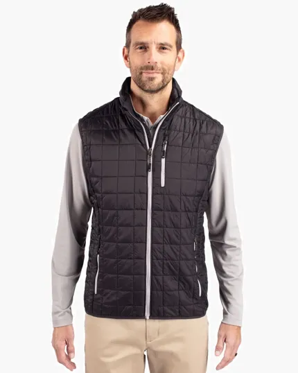 Rainier Recycled Insulated Puffer Full Zip Vest — view 3