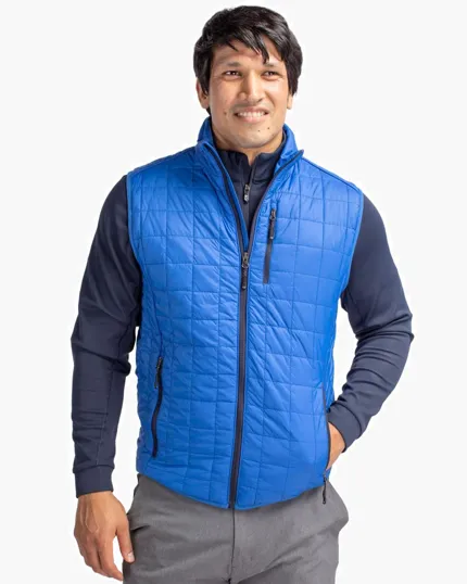 Rainier Recycled Insulated Puffer Full Zip Vest — view 7