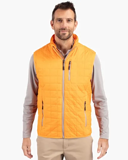 Rainier Recycled Insulated Puffer Full Zip Vest — view 9