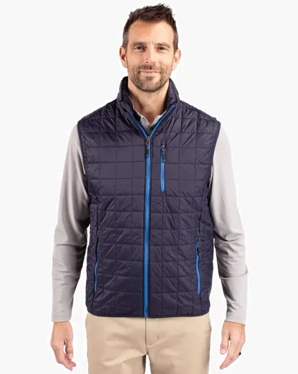 Rainier Recycled Insulated Puffer Full Zip Vest — view 10