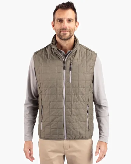 Rainier Recycled Insulated Puffer Full Zip Vest — view 12