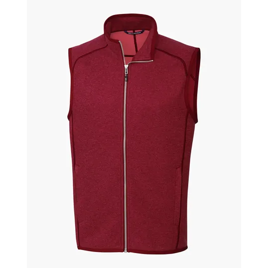 Mainsail Sweater-Knit Mens Full Zip Vest — view 12