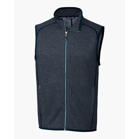 Mainsail Sweater-Knit Mens Full Zip Vest — view 14