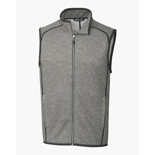 Mainsail Sweater-Knit Mens Full Zip Vest — view 15