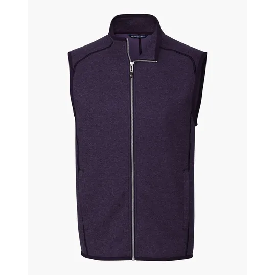 Mainsail Sweater-Knit Mens Full Zip Vest — view 17