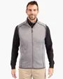 Mainsail Sweater-Knit Mens Full Zip Vest — view 7