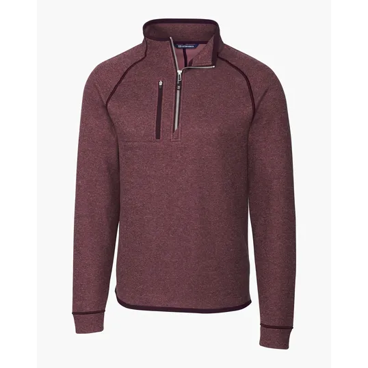 Mainsail Sweater-Knit Half Zip Jacket — view 5