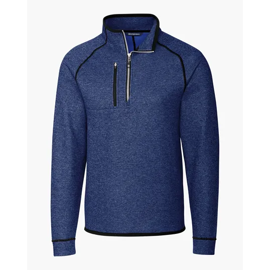 Mainsail Sweater-Knit Half Zip Jacket — view 7