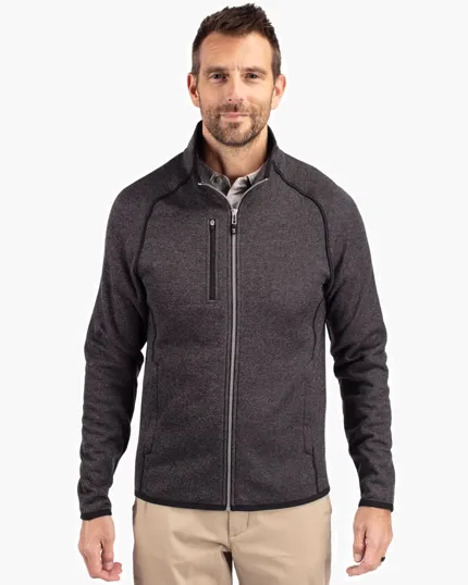 Mainsail Sweater-Knit Full Zip Jacket — view 2
