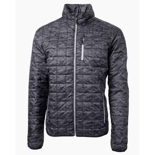 Rainier Recycled Insulated Printed Puffer Jacket — view 3