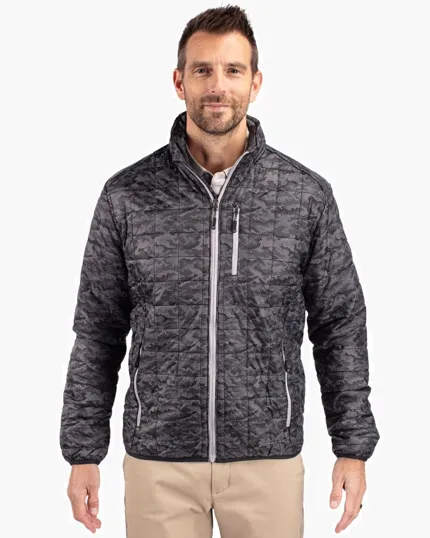 Rainier Recycled Insulated Printed Puffer Jacket