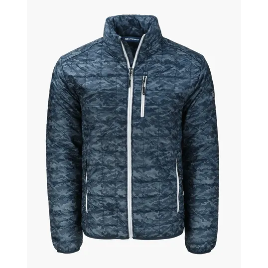 Rainier Recycled Insulated Printed Puffer Jacket — view 4