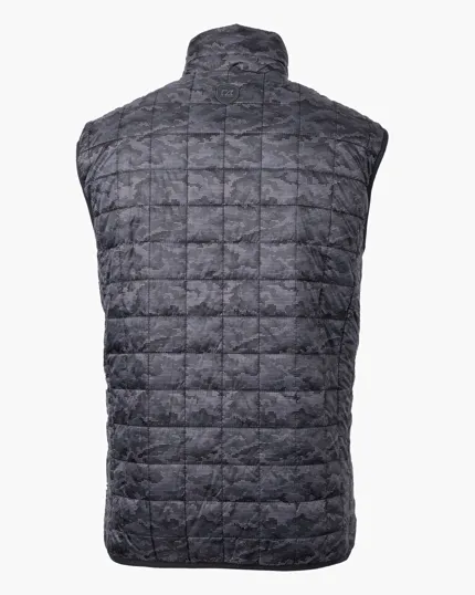 Rainier Recycled Insulated Printed Puffer Vest — view 5