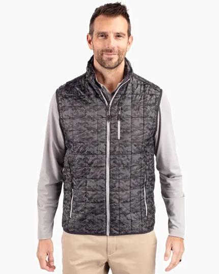 Rainier Recycled Insulated Printed Puffer Vest