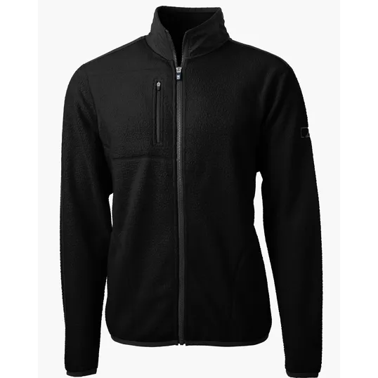 Cascade Epic Comfort Recycled Sherpa Fleece Men's Full Zip Jacket — view 6