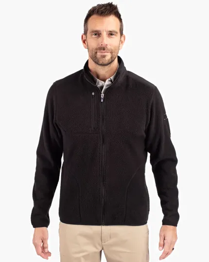 Cascade Epic Comfort Recycled Sherpa Fleece Men's Full Zip Jacket