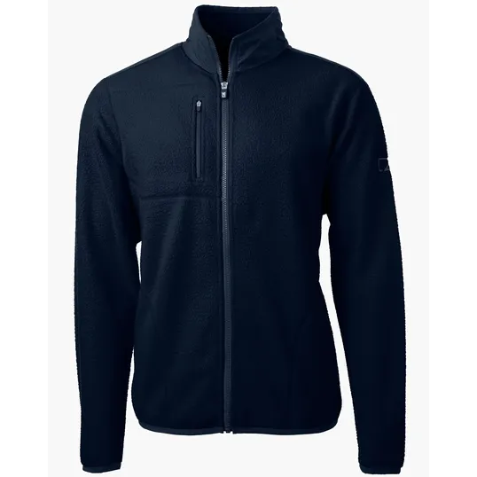 Cascade Epic Comfort Recycled Sherpa Fleece Men's Full Zip Jacket — view 7