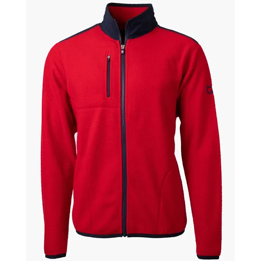 Cascade Epic Comfort Recycled Sherpa Fleece Men's Full Zip Jacket — view 8