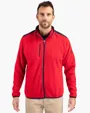 Cascade Epic Comfort Recycled Sherpa Fleece Men's Full Zip Jacket — view 3