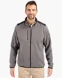 Cascade Epic Comfort Recycled Sherpa Fleece Men's Full Zip Jacket — view 5